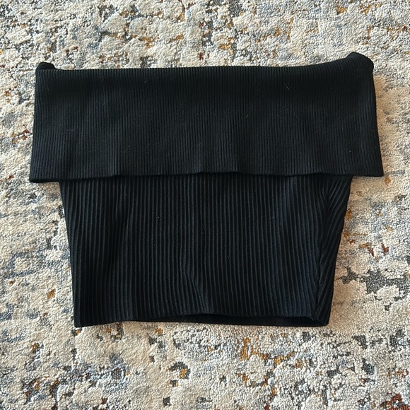 Ribbed forever 21 off the shoulder top - Picture 1 of 2